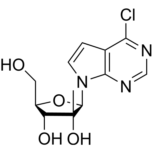 4-Chloro-7-(2-β-C-methyl-β-D-ribofuranosyl)-7H-pyrrolo[2,3-d] pyrimidine 44364